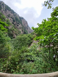 Aufstieg zur Cascade des Anglais